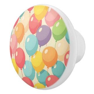 Festerballonger i olika färger knopp