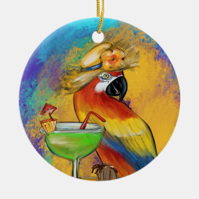 Festerparaker Julgransprydnad Keramik (Framsidan)