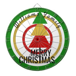 FESTIGARE FÄRGAD GOD JUL TRÄD JULAFTON DARTTAVLA