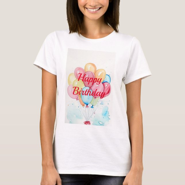 Festila ballonger t shirt (Framsida)