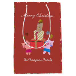 Festila katter med nuvarande terracotta-jul