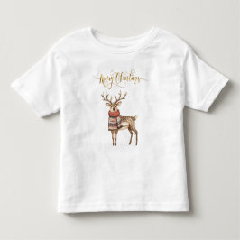 Festila renar i en sötare God jul T Shirt