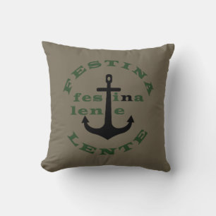 Festina lente kudde