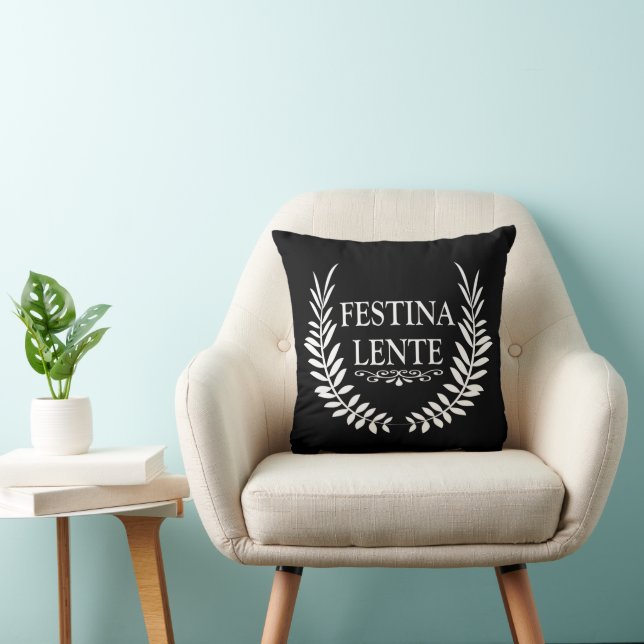 Festina lente kudde (Stol)