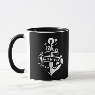 Festina lente mugg