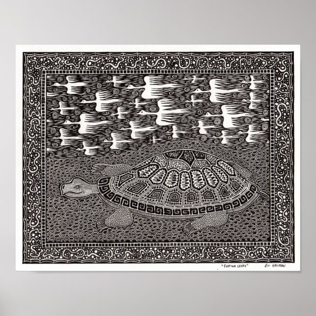 Festina Lente Poster (Framsidan)