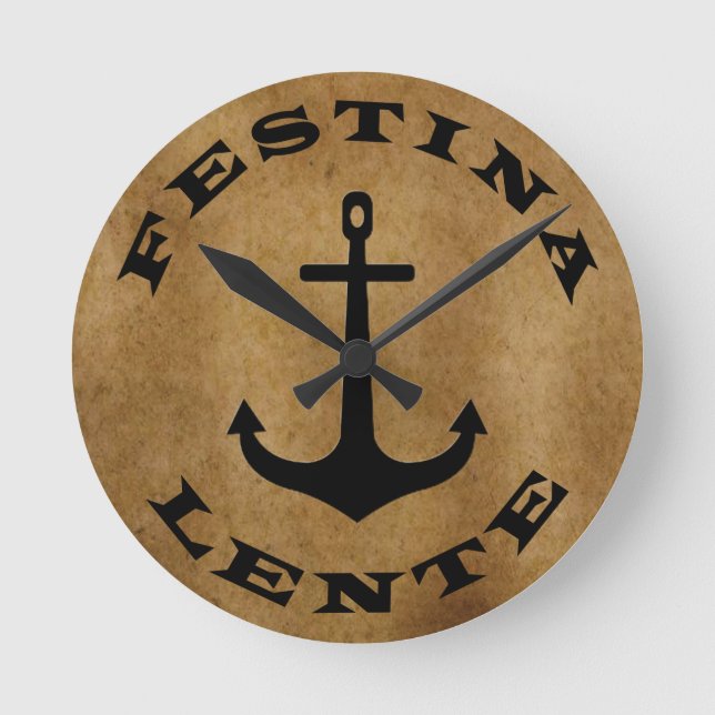 Festina lente rund klocka (Framsida)
