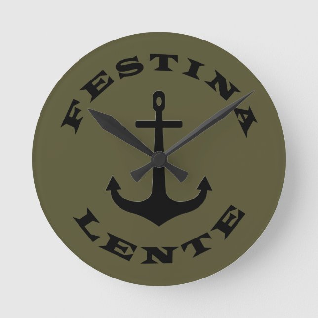 Festina lente rund klocka (Framsida)