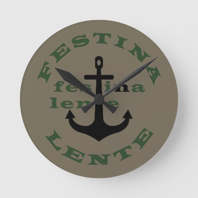 Festina lente rund klocka (Framsida)