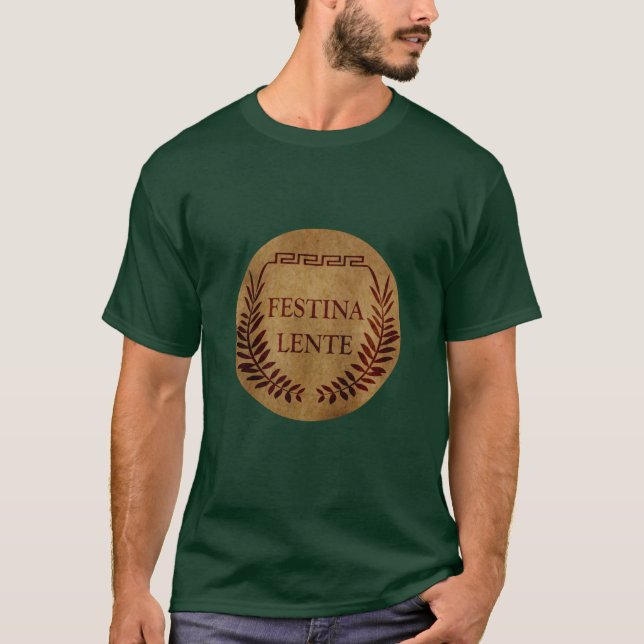 Festina lente t shirt (Framsida)