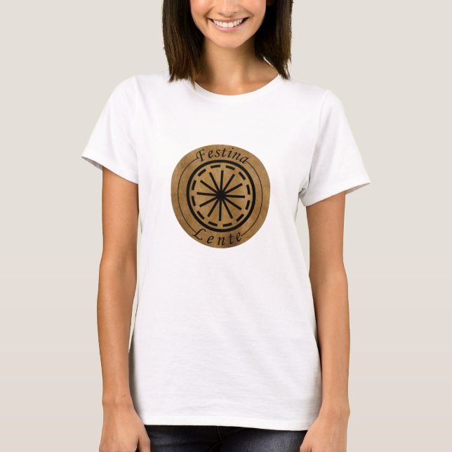 Festina lente t shirt (Framsida)