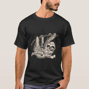 Festina Lente Three Toed Sloth T Shirt