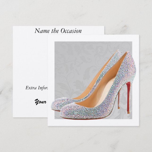 Festinbjudan från SRF Inbjudningar (Fram/baksida)