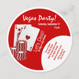 festinbjudan i Las Vegas Inbjudningar