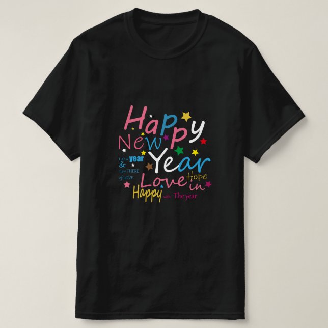 FESTIT NYTT ÅR T SHIRT (Design framsida)