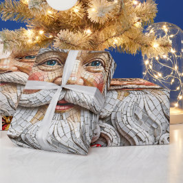 Festiv 3D mosaik julklappsrulle Presentpapper