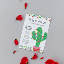 Festiv Cactus Julfest Inbjudan