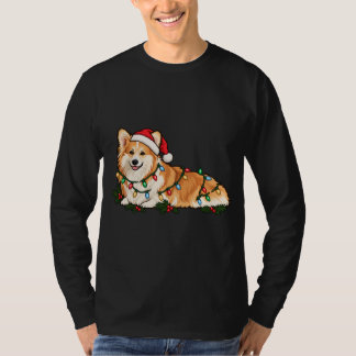 Festiv Corgi Jul T-Shirt