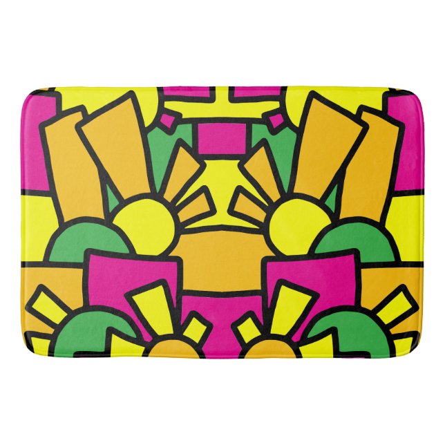 Festiv Doodlekonst 42 Badrumsmatta (Framsidan)