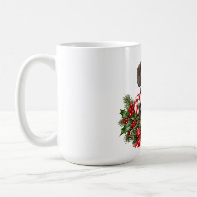 Festiv Doxskål Julmugg Kaffemugg (Vänster)