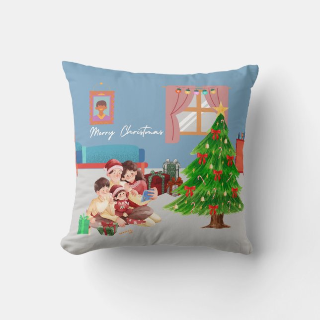 Festiv Familjefröjd Kudde (Framsida)