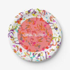 Festiv Firande färgad konfetti Toss Party