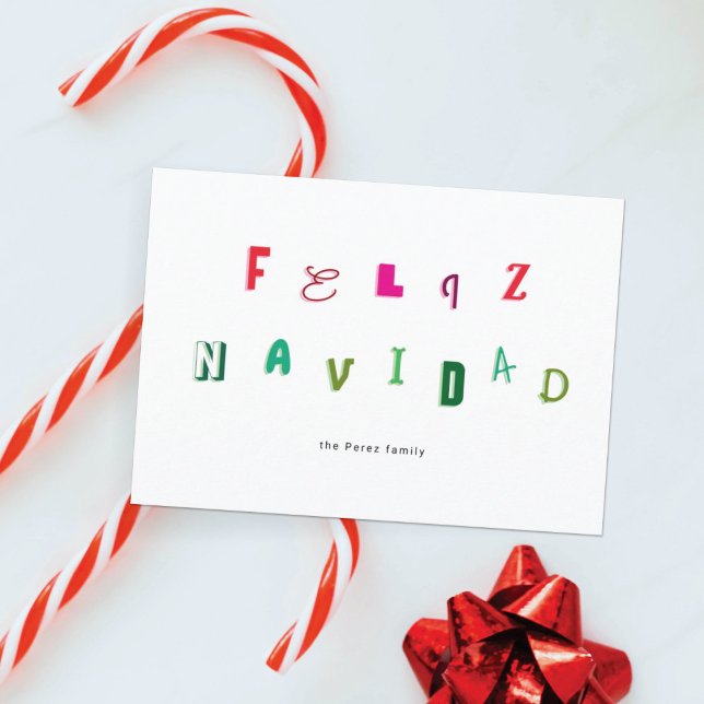 FESTIV FONT JUL JULKORT (Skapare uppladdad)