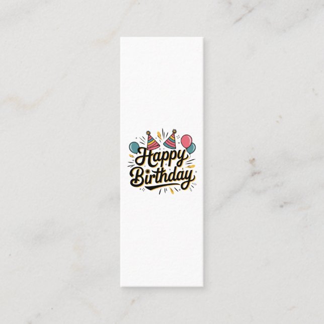Festiv Glad Födelsedag (Framsida)