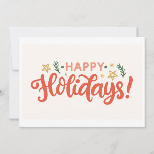 Festiv Glad Jul Design Kort