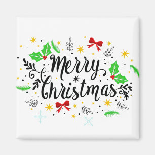 Festiv Glad jul Magnet