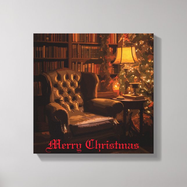 Festiv glöd canvastryck (Framsida)