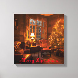 Festiv glöd canvastryck