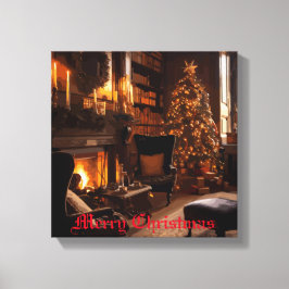 Festiv glöd canvastryck