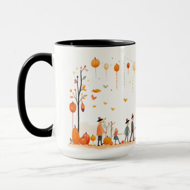 Festiv höstkopp mugg (Vänster)