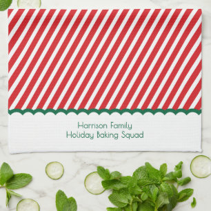 Festiv jul familj Holiday Bakning Sällskap Kökshandduk