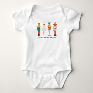 Festiv jul nötknäppare ballerina t shirt