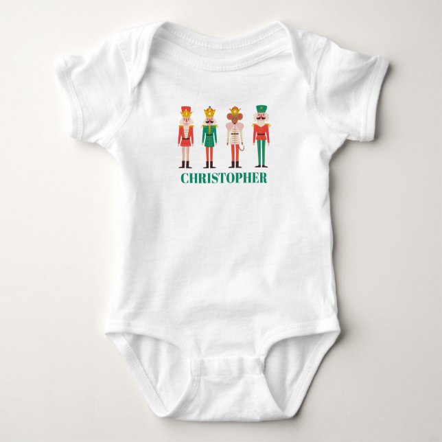 Festiv jul nötknäppare  t shirt (Framsida)