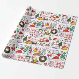 Festiv jul presentpapper