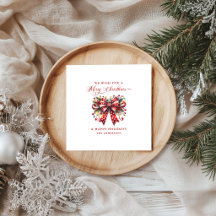 Festiv julbåge, God Jul-typografi