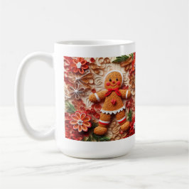Festiv julpepparkaka kaffemugg