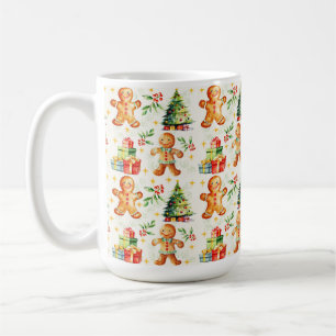 Festiv julpepparkaka kaffemugg