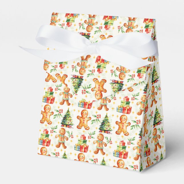 Festiv julpepparkaka  presentaskar (Framsidan Sidan)