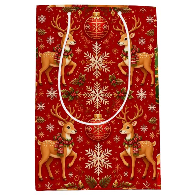 Festiv julren & ornament mönster – T (Framsidan)