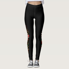 Festiv julstämning din Färg Leggings