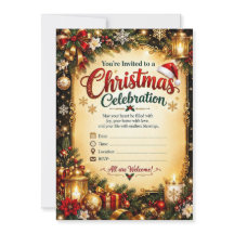 Festiv julstämning & Glad jul design