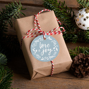 Festiv kärlek & glädje God jul Personlig Gåvor Etiketter