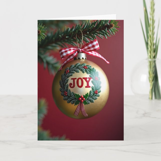 Festiv Klotkort Kort (Framsida)