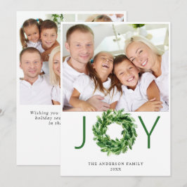 Festiv krans av tallgrenar jul 4 FOTO Julkort