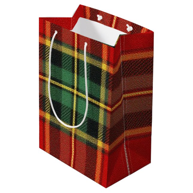 Festiv Ljus Tartan (Baksidan Vinklad)