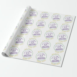 Festiv narr - Mardi Gras - Karnevalsfirande Presentpapper
